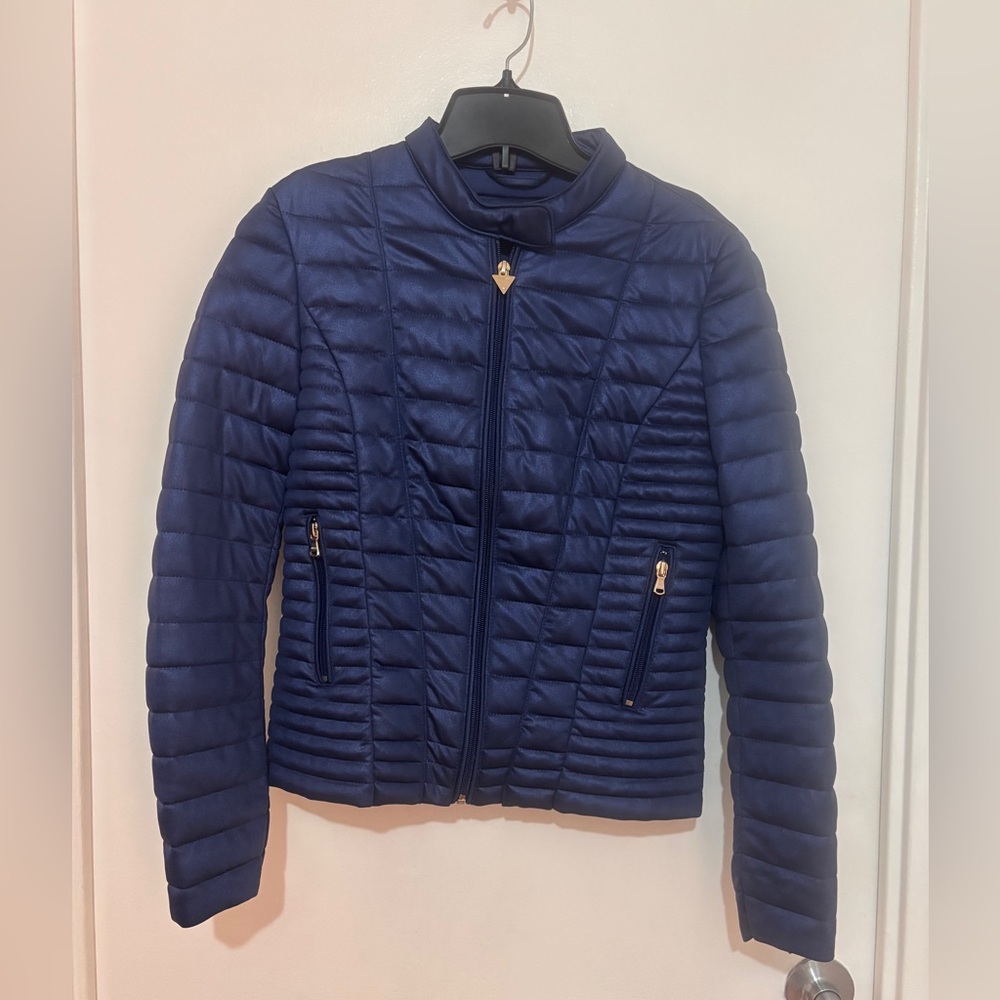 Guess Midnight Blue Puffer Jacket